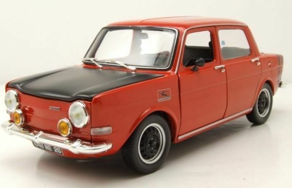 NOREV185700 - SIMCA 1000 Rallye 2 1971 rouge sarde - 1