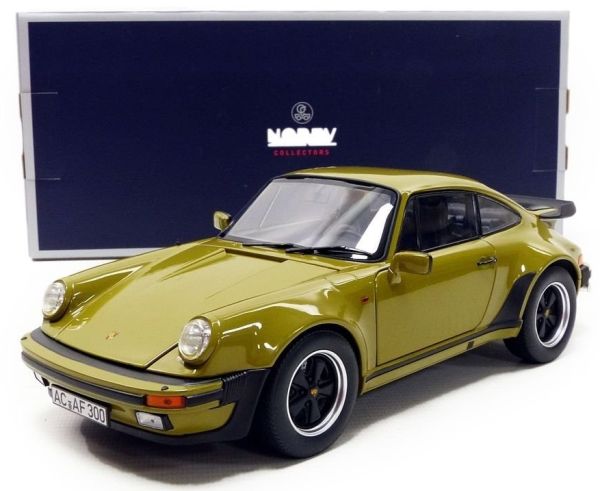 NOREV187575 - PORSCHE 911 Turbo 3.3l 1977 vert olive - 1