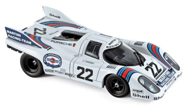 NOREV187588 - PORSCHE 917K #22 Martini Racing Winner 24h de France 1971 pilotes Marko / Van Lennep - 1