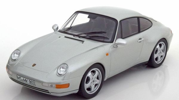 NOREV187591 - PORSCHE 911 Carrera Coupé 1993 gris argent limitée à 1500 exemplaires - 1
