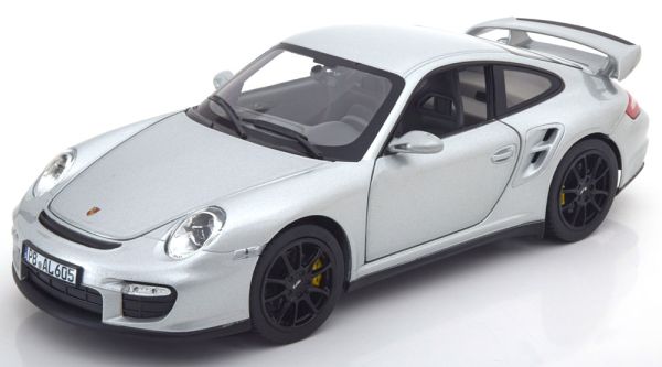 NOREV187594 - PORSCHE 911 GT2 2007 gris argent - 1