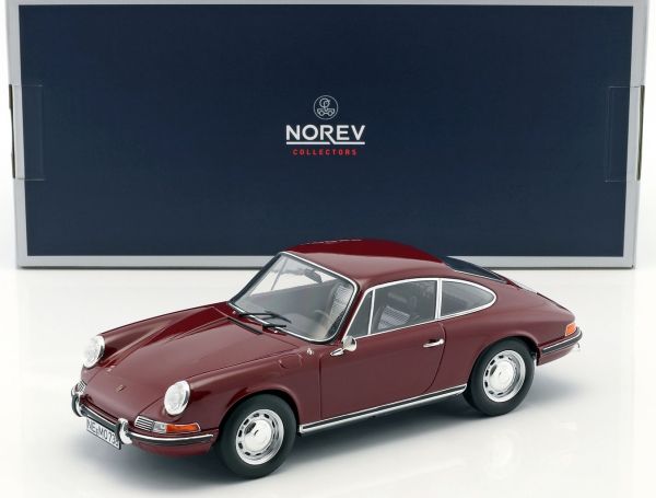 NOREV187630 - PORSCHE 911 T 1969 bordeau - 1