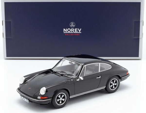 NOREV187631 - PORSCHE 911 S 1973 noire - 1