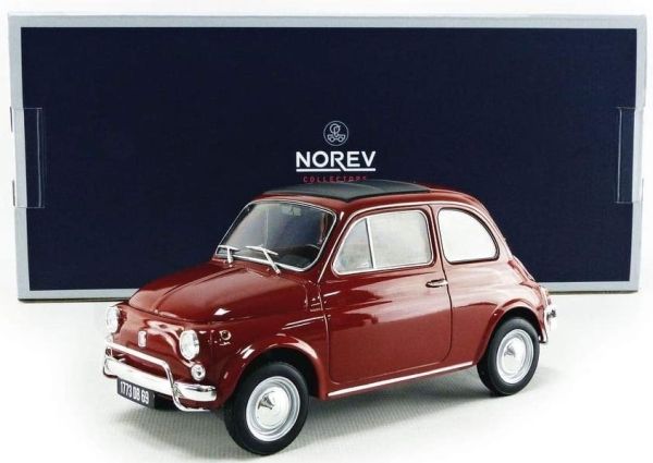 NOREV187771 - FIAT 500L 1968 rouge corail limitée à 500 exemplaires - 1