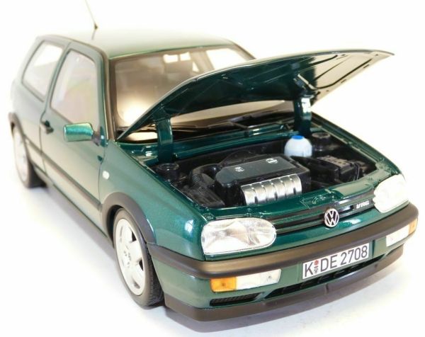 Miniature VOLKSWAGEN Golf III VR6 1996 verte NOREV NOREV188437 - Main Image