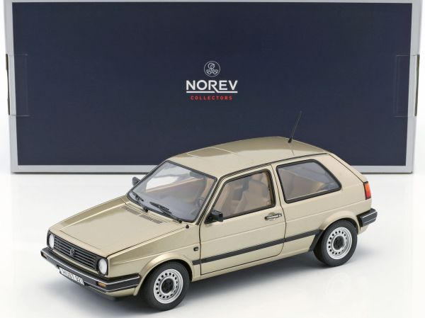 NOREV188519 - VOLKSWAGEN Golf II Cl 1985 beige métal - 1