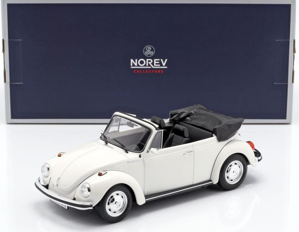 NOREV188524 - VOLKSWAGEN Beetle 1303 cabriolet ouvert 1972 blanc - 1