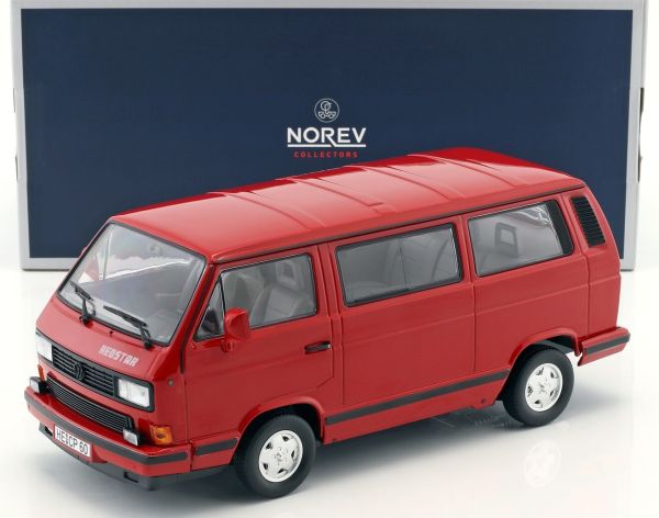 NOREV188542 - VOLKSWAGEN T3 Redstar 1989-1990 rouge limité à 800 exemplaires - 1