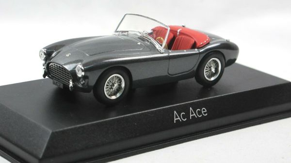 NOREV270353 - AC Ace cabriolet ouvert 1957 gris - 1