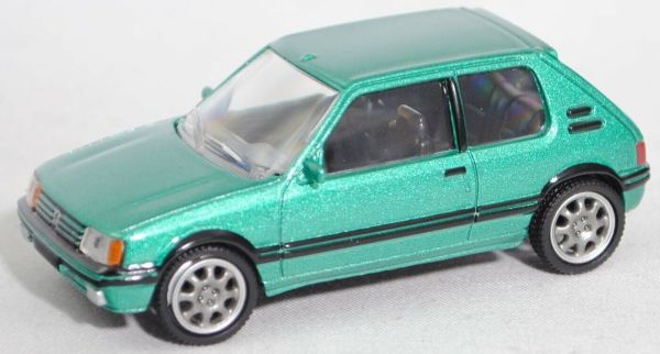 NOREV310517 - PEUGEOT 205 GTi Griffe 1990 verte métallisée - 1