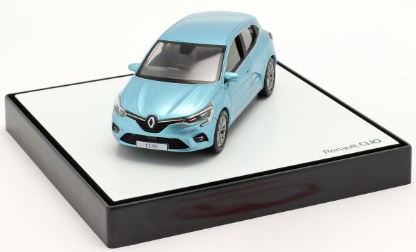 NOREV40637 - RENAULT Clio V 2019 bleue ciel métallisée boite constructeur - 1