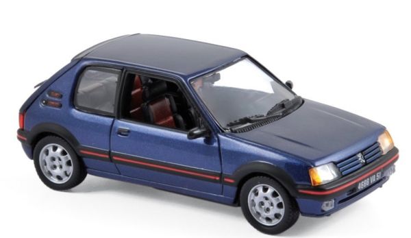 NOREV471704 - PEUGEOT 205 GTI 1992 - Bleu Miami - 1