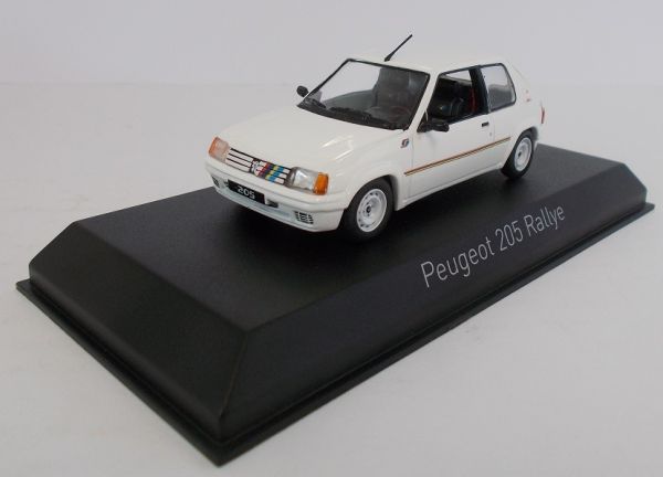 NOREV471750 - PEUGEOT 205 Rallye 1988 blanche - 1