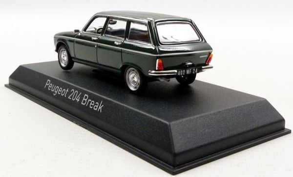 Miniature Aquavit 1/43 – Peugeot 204 Break Pompiers St Arnould, Boîte Vitrine