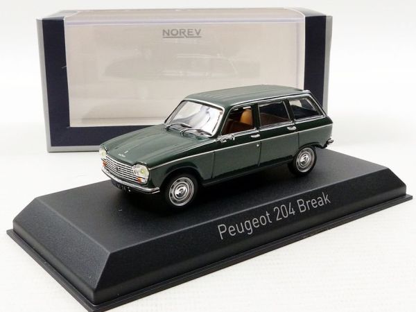 NOREV472450 - PEUGEOT 204 break 1969 vert antique - 1