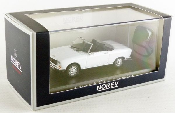 Peugeot 304 Berline Blanche – Dinky Toys Atlas Réf 1428 – 1/43 – Zamac – Boîte