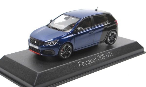 NOREV473816 - PEUGEOT 308 GTI Coupe Franche 2017 bleu magnétique - 1