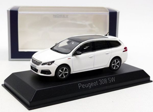 NOREV473818 - PEUGEOT 308 SW GT Line 2017 blanc - 1