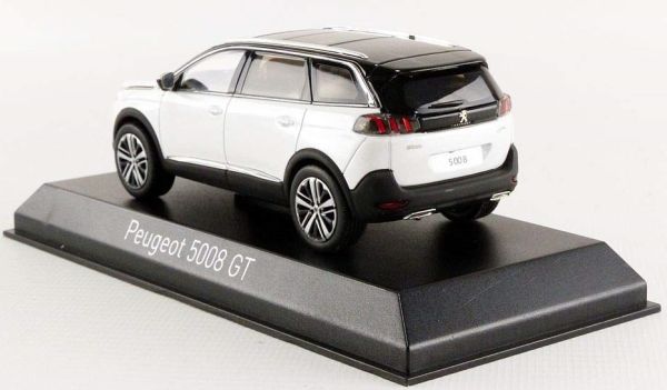 NOREV - Voiture de 2016 couleur grise - PEUGEOT 5008 GT - 1/43