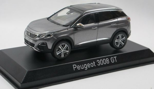 NOREV473888 - PEUGEOT 3008 GT 2016 gris platinium - 1