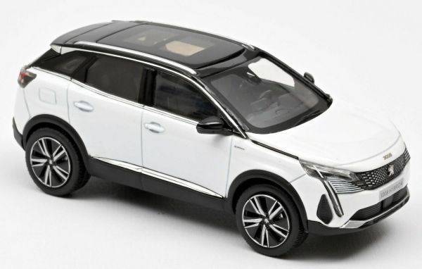 NOREV473920 - PEUGEOT 3008 GT Hybride 4 2020 blanc perle - 1