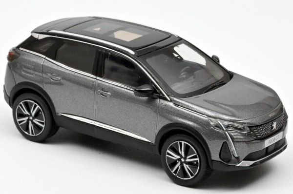 NOREV473921 - PEUGEOT 3008 GT 2020 grise platinium métallisée - 1