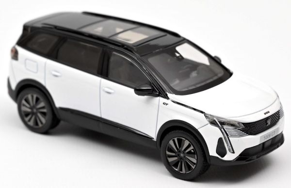 NOREV473926 - PEUGEOT 5008 GT 2020 Black Pack blanche perle - 1