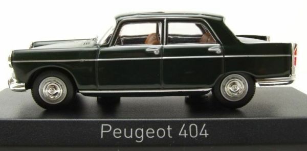 OPO 10 - Coche miniatura reproducido a escala 1/24 Compatible para Peugeot 404 1962 - PTVQ11