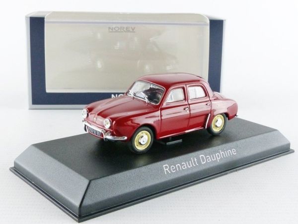 NOREV513077 - RENAULT Dauphine 1961 rouge Montijo - 1