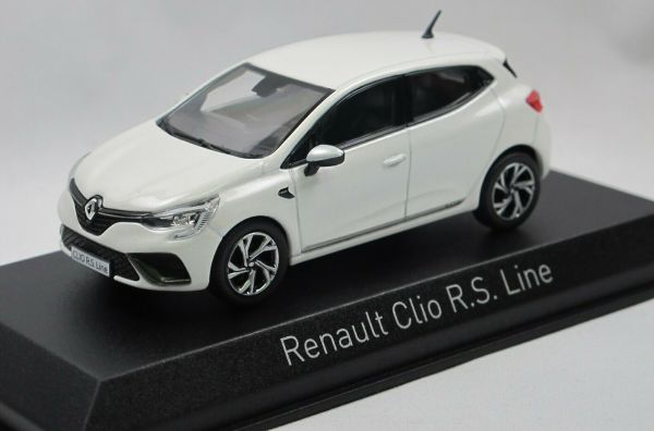 NOREV517588 - RENAULT Clio RS Line 2019 blanche - 1