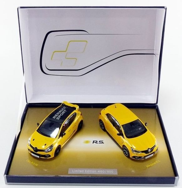 NOREV517598 - Coffret RENAULT Sport 2017 Clio R.S.16 et Megane R.S. limité à 500 exemplaires - 1