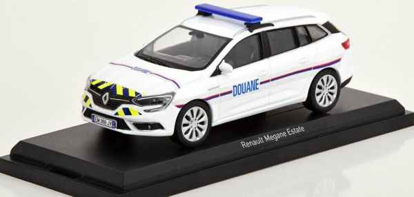 NOREV517798 - RENAULT Megane Estate break 2016 douane française bandes réfléchissantes jaunes et bleues - 1