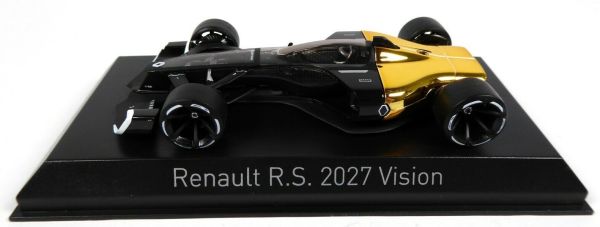 NOREV517962 - RENAULT RS 2027 Vision noire et or Salon de Shanghai 2017 - 1