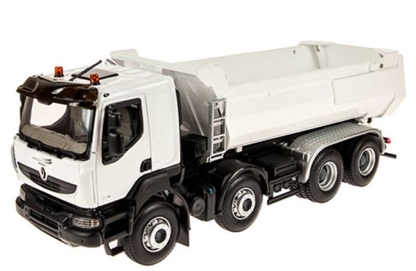 NOREV518824 - RENAULT Kerax 8x4 benne blanche - 1