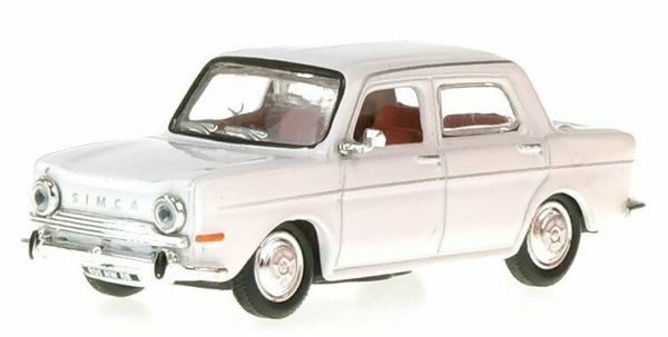 Miniature SIMCA 1000 GLS 1968 blanche NOREV NOREV571094 Collect World