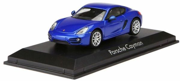 NOREV750031 - PORSCHE Cayman 2013 bleue métallique - 1