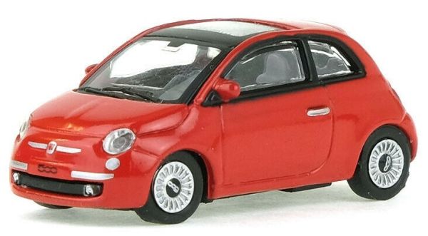 NOREV770058 - FIAT 500 2007 rouge - 1