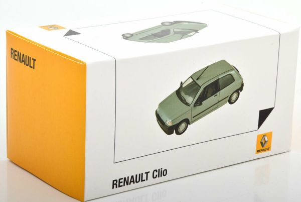 Renault Clio 1 Grise 3 Portes - Norev 1/43 - Miniature Collection 1990