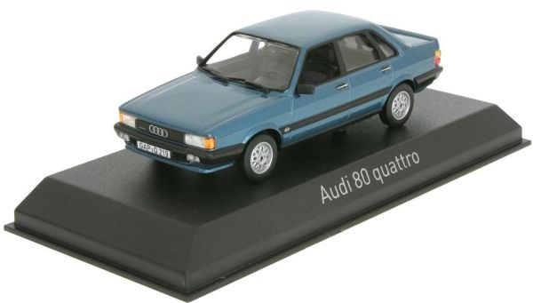 NOREV830027 - AUDI Quattro 1985 bleue métal - 1