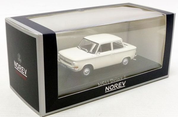 Miniature NSU Prinz 4 blanche 1964 NOREV NOREV831018 | Collect World