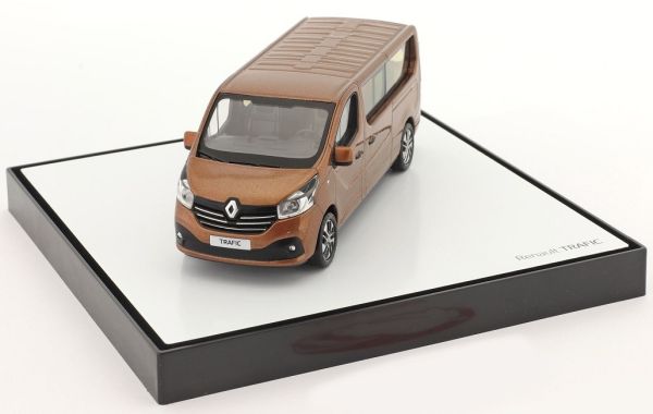 NOREV85155 - RENAULT Trafic III familiale 2019 marron métallisé boite constructeur - 1