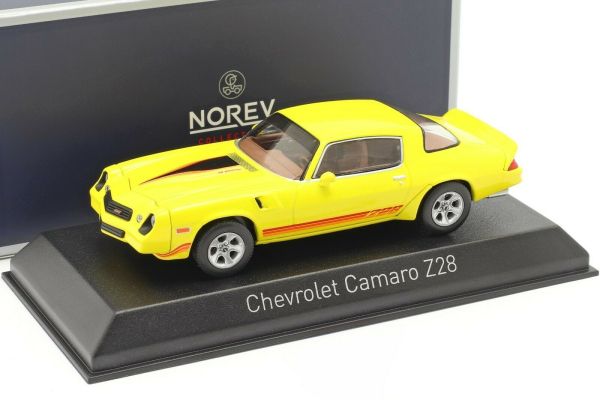 NOREV900017 - CHEVROLET Camaro Z28 1980 jaune - 1