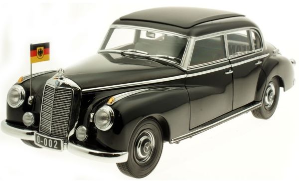 NOREVB66040614 - MERCEDES BENZ 300 Adenauer State Limousine (W186) noire - 1
