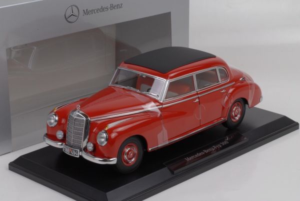 NOREVB66040615 - MERCEDES BENZ 300 Adenauer limousine (W186) rouge - 1