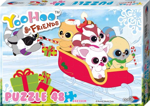 NORI606031130 - Puzzle 48 Pièces YooHoo et ses amis 24 x 18 cm - 1