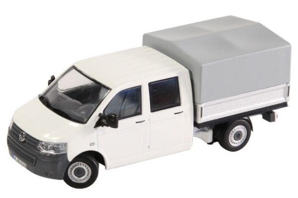 NZG8881/40 - VOLKSWAGEN T5 double cabine plateau bâché - 1