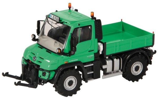 NZG9103 - MERCEDES BENZ Unimog U 430 vert version agricole - 1