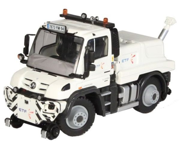 NZG9104/03 - MERCEDES BENZ UNIMOG U430 ETF rail route - 1