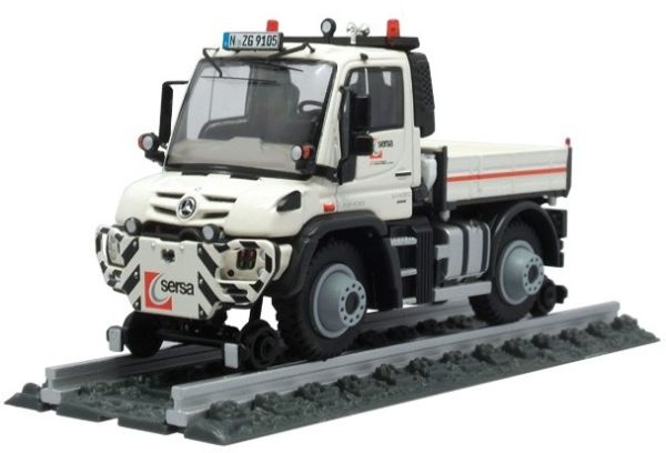 NZG9105/01 - MERCEDES BENZ UNIMOG U430 Sersa version rail route - 1