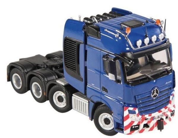 NZG932/21 - MERCEDES Actros G SLT 8x4 bleu - 1